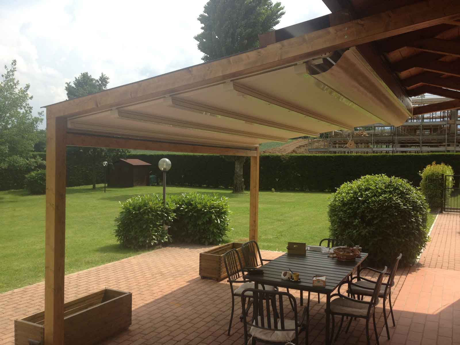 Pergolati in legno, ferro e alluminio naturalwood bologna Gazebo legno lamellare
